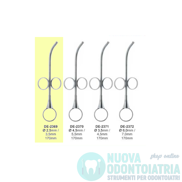 Cannula Spingiosso Curva Diametro 2