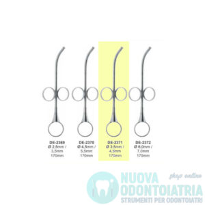 Cannula Spingiosso Curva Diametro 3