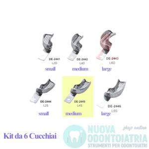 Cucchiaio Forato Parziale Emiarcata Destra M