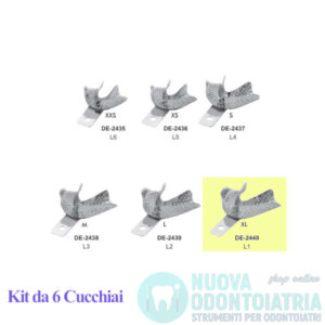 Cucchiaio Impronta Forato Inferiore XL