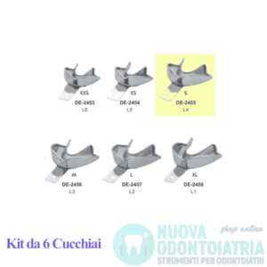 Cucchiaio Impronta Non Forato Inferiore S 1