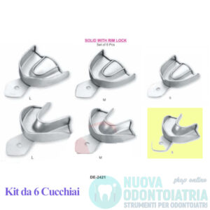 Cucchiaio Impronta Non Forato Inferiore S