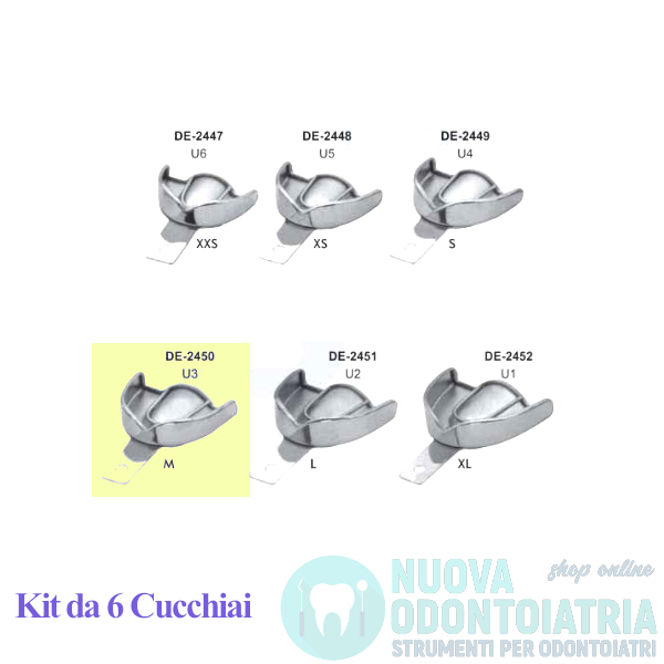 Cucchiaio Impronta Non Forato Superiore M 1