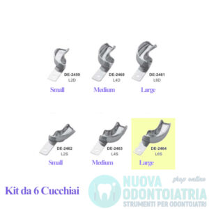 Cucchiaio Non Forato Parziale Emiarcata Destra