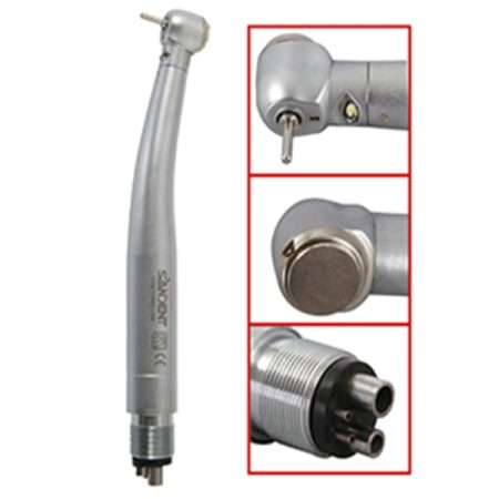 Turbina 4 Ingressi  Testa Larga Acqua Spray Singolo con luce led Compatibile  W&H TE-95RM SANDENT YB2023