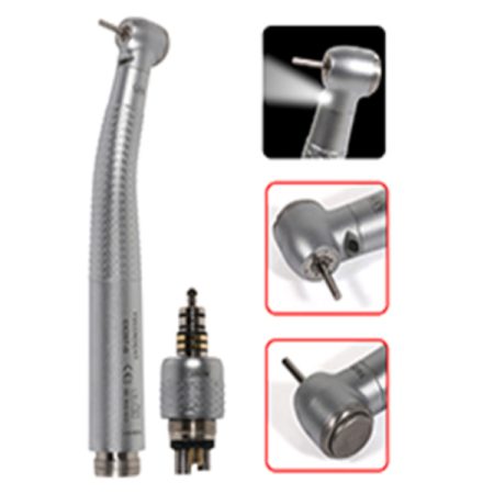 Turbina a Fibra Ottica 6 Ingressi Testa Standard Acqua Spray 4 Vie Compatibile  W&H YUSENDENT YM2017