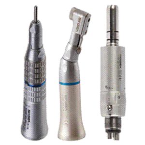 Kit Manipolo Contrangolo + Manipolo Dritto + Micromotore Irrigazione Esterna Ratio 1:1 Diametro Fresa 2,35 mm CA/RA 4 Vie skysea B4KIT