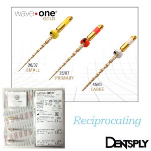 Strumenti NiTi Dentsply Wave One Reciprocating Files SD-F002W Blister da 3 pezzi