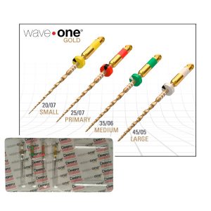 Strumenti NiTi Dentsply Gold Wave One SD-F002WG Blister da 4