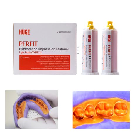 Elastomero Impronta Huge Perfit Light Regular Setting Cartucce Bio 2x50 ml