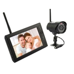 Monitor per bambini DVR da 7 pollici a 2, 4 GHz MY-C047-B