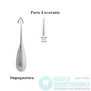 Leva Chirurgica Bein Dritta 3 mm