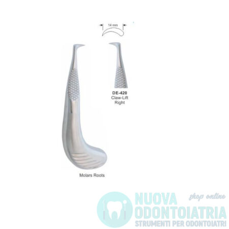 Leva Chirurgica Claw-Lift Destra 14 mm