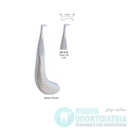 Leva Chirurgica Claw-Lift Sinistra 14 mm