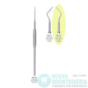 Leva Chirurgica Heidbrink Curva Destra per apici dentali