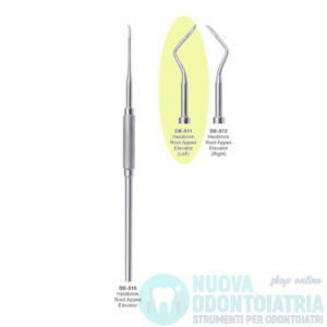 Leva Chirurgica Heidbrink Curva Sinistra per apici dentali