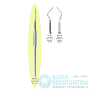 Leva Chirurgica Heidbrink Dritta per apici dentali