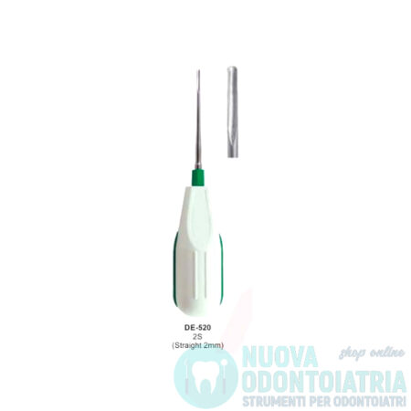 Leva Chirurgica Impugnatura in Silicone Autoclavabile 2 mm