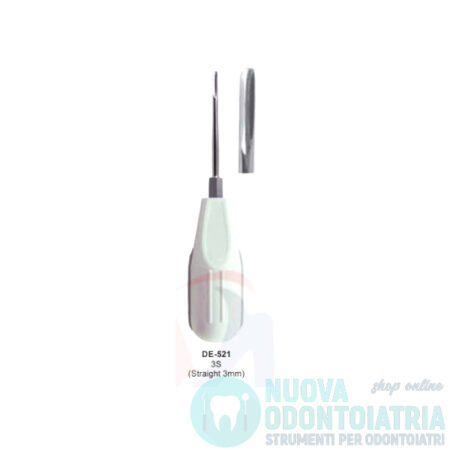 Leva Chirurgica Impugnatura in Silicone Autoclavabile 3 mm