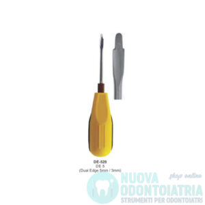 Leva Chirurgica Impugnatura in Silicone Autoclavabile 5 mm con punta lavorante da 3 mm