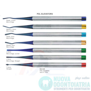 Set da 7 Leve Sottili Micro Edge Pdl Elevators Colour