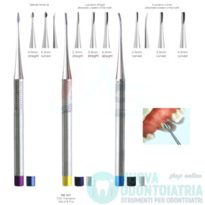 Set da 8 Leve Sottili Micro Edge Pdl Elevators