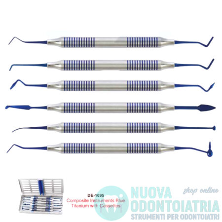 Kit Modellatori per Composito in Titanio Blue