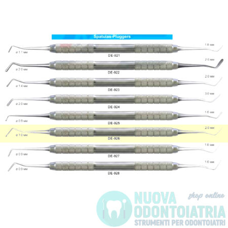 Otturatore Cilindrico 1 mm con Spatola 2 mm
