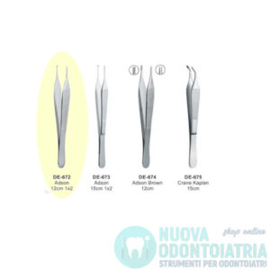 Pinza Adson Traumatica 12 cm