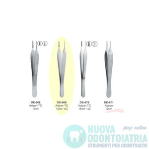 Pinza Adson Traumatica 12 cm