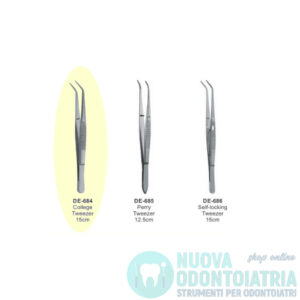 Pinza College Curva 15 cm