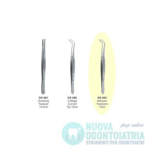 Pinza Maryam Curva 15 cm