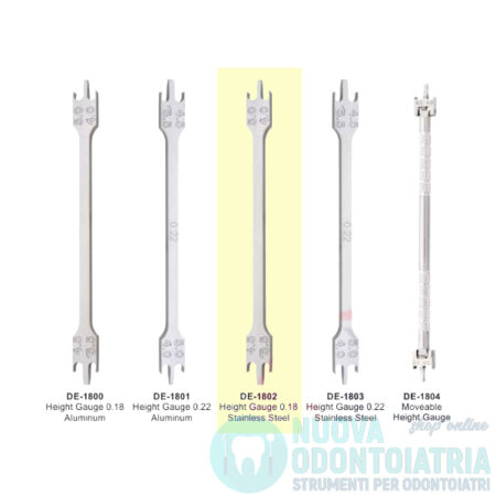 Altimetro Posizionatore Bracket Ortodonzia in acciaio  0