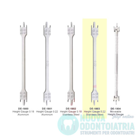 Altimetro Posizionatore Bracket Ortodonzia in acciaio  0
