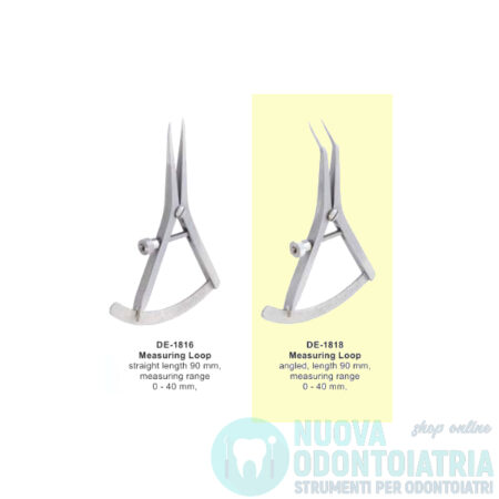 Calibro Misurino Curvo 0-40 mm DE-1818