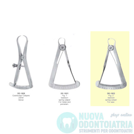 Calibro Spessimetro per Cera Iwanson 0-10 mm DE-1822