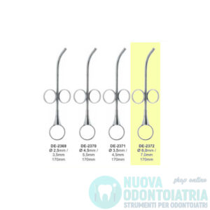 Cannula Spingiosso Curva Diametro 6