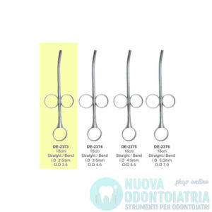 Cannula Spingiosso Dritta Diametro 2