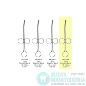 Cannula Spingiosso Dritta Diametro 6