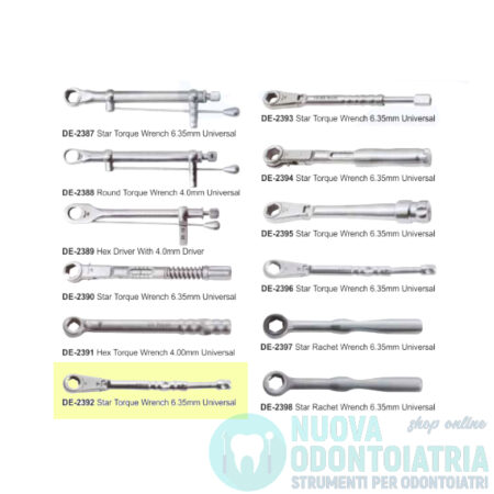 Chiave Dinamometrica Cricchetto Implantare DE-2392