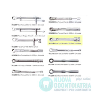 Chiave Dinamometrica Cricchetto Implantare DE-2395