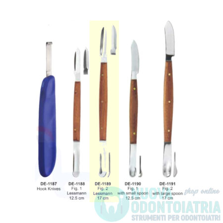 Coltello da Cera Lessmann 17 cm DE-1189