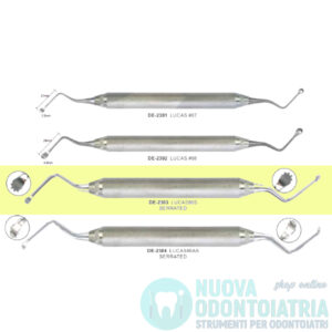 Cucchiaio Alveolare Lucas Traumatico 86S