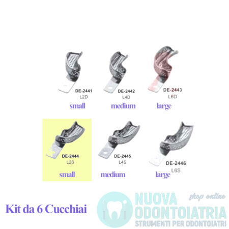 Cucchiaio Forato Parziale Emiarcata Destra S