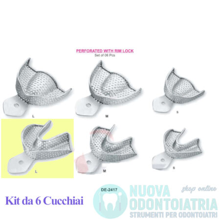 Cucchiaio Impronta Forato Inferiore L
