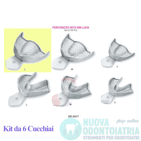 Cucchiaio Impronta Forato