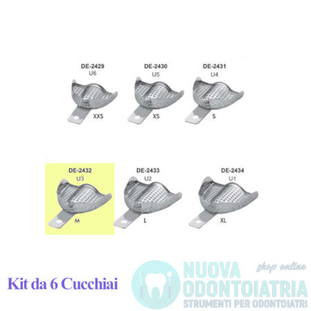 Cucchiaio Impronta Forato Superiore M 1