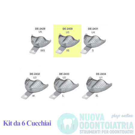 Cucchiaio Impronta Forato Superiore XS