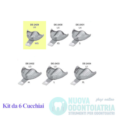 Cucchiaio Impronta Forato Superiore XXS