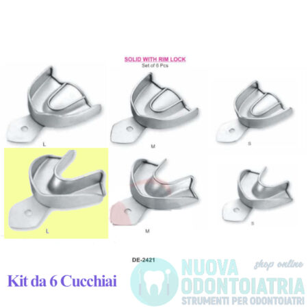 Cucchiaio Impronta Non Forato Inferiore L